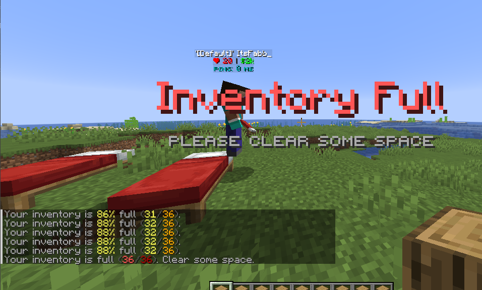 Inventory Full